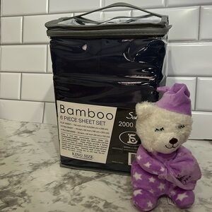 King size 6 piece sheet set! So soft and comfortable!